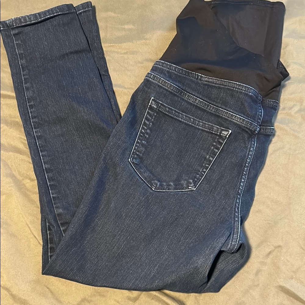 Women's Maternity Blue Jeans